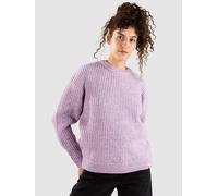 Iriedaily Hairiette Knit Strickpullover lila melange Damen Gr. S