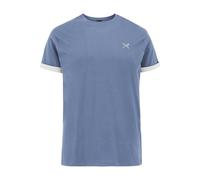 Herren T-Shirt - Turn Up - Thunder Blue,2XL,Blau