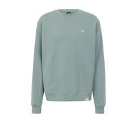 IRIEDAILY Herren Crewneck MINI Flag 2 Bio-Baumwolle Regular Fit Dark Slate