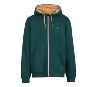 Iriedaily Mini Flag 2 Zip Hood Pacific (Grün) S