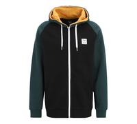 IRIEDAILY Herren Hoodie DE College 2 Zip Bio-Baumwolle Regular Fit nightforest