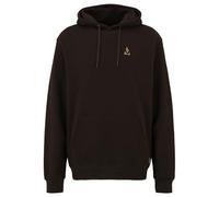 IRIEDAILY Herren Hoodie What THE Duck Baumwolle Regular Fit Dark Coffee
