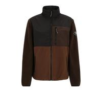 IRIEDAILY Herren Jacket AUF DECK FLEECE recyceltes Material relaxed Fit dark coffee
