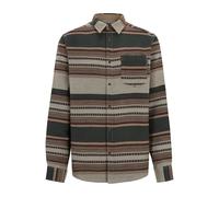 IRIEDAILY Herren Shirt SANTANIA recyceltes Material Slim Fit Khaki Green