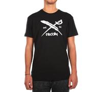 IRIEDAILY Herren T-Shirt aus Baumwolle - Daily Flag Tee in Black, XL