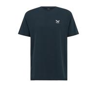IRIEDAILY Herren Bio-Baumwoll Sommer T-Shirt - Chestflag Tee in Dark Orion, XXL