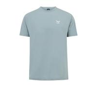 Iriedaily Chestflag Tee Slate (Blau) S