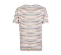 IRIEDAILY Herren T-Shirt aus Bio-Baumwoll Jacquard Jersey - Chop Chop Tee in Offwhite, XL