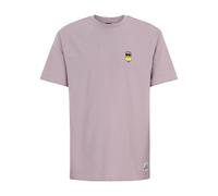 Iriedaily T-Shirt Lazy Sunny Day – bestickt – Mauve (Rosa) L