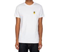 IRIEDAILY Herren T-Shirt Lazy Sunny Day EMB Bio-Baumwolle Regular Fit S White