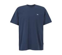 IRIEDAILY Herren T-Shirt MINI Flag Relaxed Bio-Baumwolle Relaxed Fit XL Crown Blue