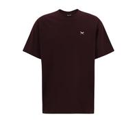 IRIEDAILY T-Shirt Mini Flag Relaxed, Bio-Baumwolle, aubergine, M