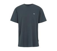 IRIEDAILY Herren T-Shirt MINI Flag Relaxed Relaxed Fit S Dark Steel