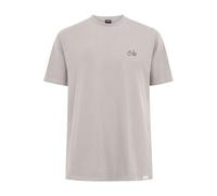 Iriedaily - Peaceride Emb Tee - T-Shirt, Gr. L, rosa (CloudGrey)