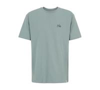 Iriedaily Herren T-Shirt Peaceride Emb - 100% Bio-Baumwolle, Regular Fit - Dark Slate (Grau) M