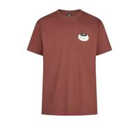 IRIEDAILY Herren T-Shirt SLOWPRESSO Regular Fit L Dark Rum