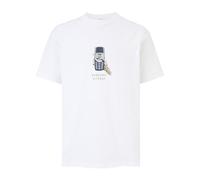 IRIEDAILY Herren T-Shirt The Fittest Bio-Baumwolle Relaxed Fit XL White