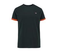 Iriedaily Turn Up Tee Nightforest (Grün/Orange) S
