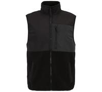 IRIEDAILY Herren Vest AUF DECK FLEECE recyceltes Material regular Fit uni black