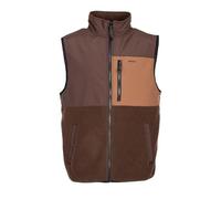 IRIEDAILY Herren Vest AUF DECK FLEECE regular Fit dark coffee