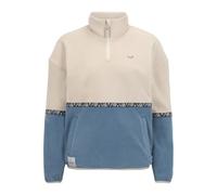 IRIEDAILY Holina Fleece Troyer, recyceltes Material, Greyblue, S