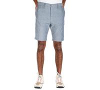 IRIEDAILY Kurze Chino Hose Herren - Golfer Chambray Short in Steelblue, W38