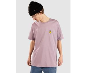 Iriedaily Lazy Sunny Day Emb T-Shirt mauve Herren Gr. XL