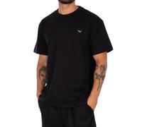 Iriedaily T-Shirt Mini Flag Relaxed Tee 100% Bio-Baumwolle Schwarz Größe L