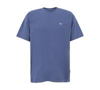 Iriedaily - Mini Flag Relaxed Dove Blue - T-Shirt - Blau - M - 100% Bio-Baumwolle,Jersey Blau M