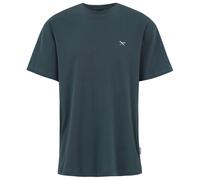 IRIEDAILY Herren T-Shirt MINI Flag Relaxed Bio-Baumwolle Relaxed Fit L Dark Steel