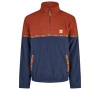 Iriedaily - Monte Noe Troyer - Fleecepullover, Gr. S, blau (DarkRum)