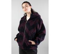 Iriedaily Pat Teddy Jacke navy red Damen Gr. S