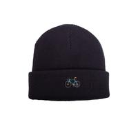 Iriedaily - Peaceride Black - Beanie - Schwarz - Onesize - 100% Polyacryl,Strickwaren Schwarz Onesize