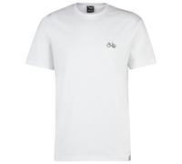 IRIEDAILY Herren T-Shirt aus Bio-Baumwolle - Peaceride Emb Tee in White, XXL