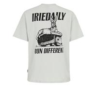 Iriedaily Run Different Relaxed T-Shirt Mercury - L