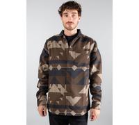 Iriedaily - Santania Dark Coffee - Hemd - Braun - S - 65% Polyester, 35% Baumwolle Braun S
