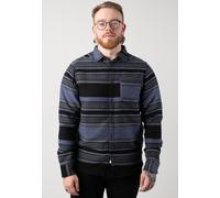 Iriedaily - Santania Navy Grey - Hemd - Blau - S - 100% Nylon Blau S