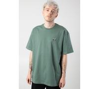 Iriedaily Herren T-Shirt Spiegelreflex Relaxed Fit 100% Bio-Baumwolle Jungle Green M