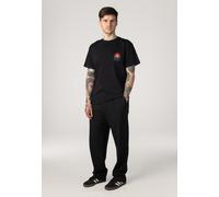 IRIEDAILY Herren T-Shirt Stone Relaxed Bio-Baumwolle Relaxed Fit M Black
