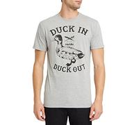IRIEDAILY T-Shirt Men Duck IN Duck Out Tee Grey Melange, Größe:L