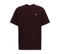 IRIEDAILY T-Shirt Mini Flag Relaxed, Bio-Baumwolle, aubergine, L