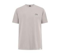 IRIEDAILY Herren T-Shirt PEACERIDE EMB Bio-Baumwolle Regular Fit L Cloud Grey