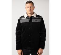 Iriedaily - Trapas Black White - Jacke - Schwarz - M - Shell: 98% Baumwolle, 2% Elastan; Lining: Polyester,Kord Schwarz M