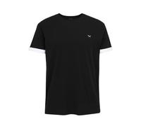 IRIEDAILY Herren Bio-Baumwoll T-Shirt - Turn Up Tee in Black, M