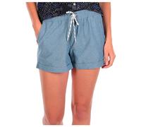 Iriedaily - Women's Chambray Girl Short - Shorts, Gr. L, bunt (BlueMelange)