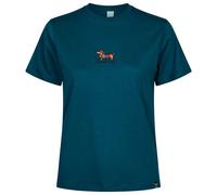 Iriedaily - Women's Dacksi Tee - T-Shirt, Gr. L, blau (DarkOrion)