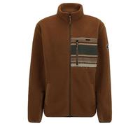 IRIEDAILY Wonderer Track Jacket, recyceltes Material, Mocca, L