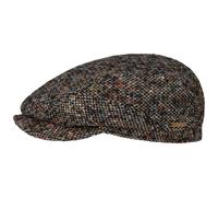 Irish Wool Flatcap by Stetson schwarz 55 cm
