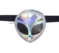 Irisierende Bauchtasche Spaceman | OS - Silber | Wir machen Party.de |