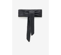 IRO Paris Nera Chain Strs Obi Belt Black / Strass Größe: 70 | Gürtel Outlet | Damen | Schwarz